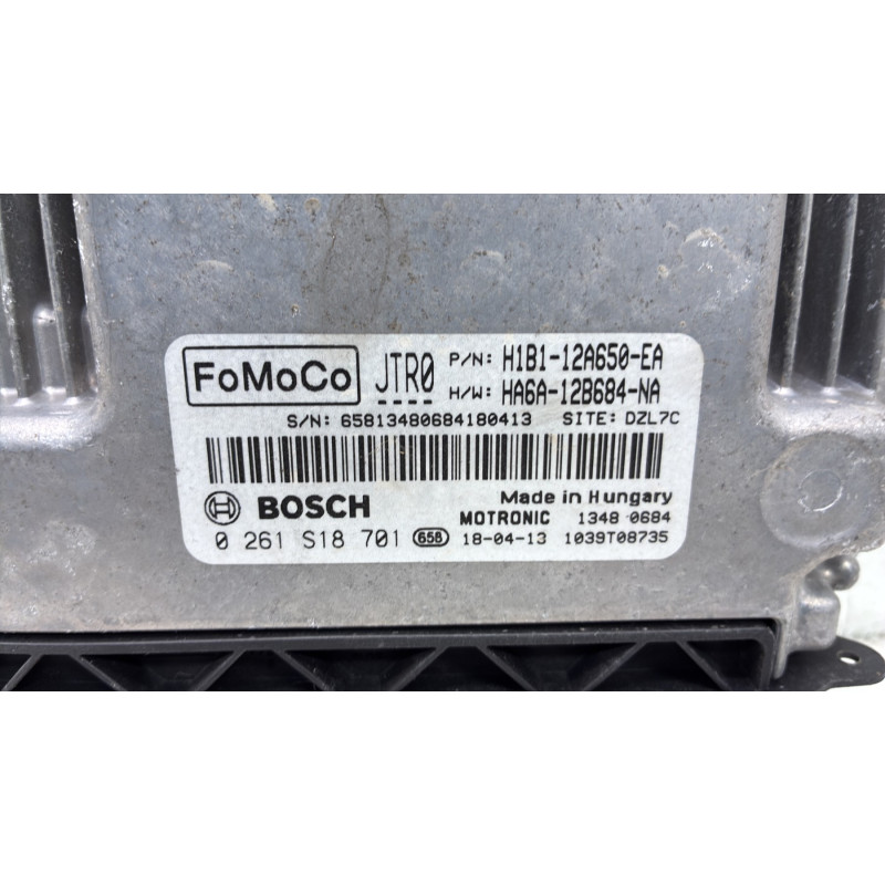 Calculateur moteur FORD FIESTA 7 Photo n°2