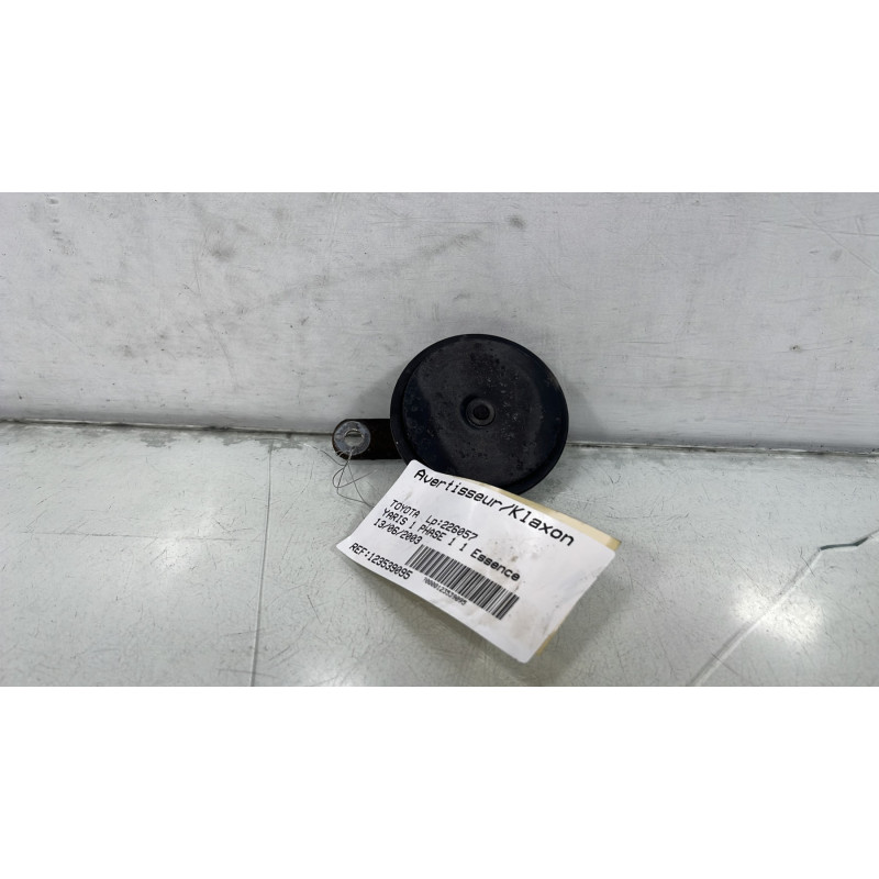 Avertisseur/Klaxon TOYOTA YARIS 1 Photo n°1