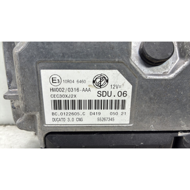 Calculateur moteur FIAT DUCATO 3 Photo n°2