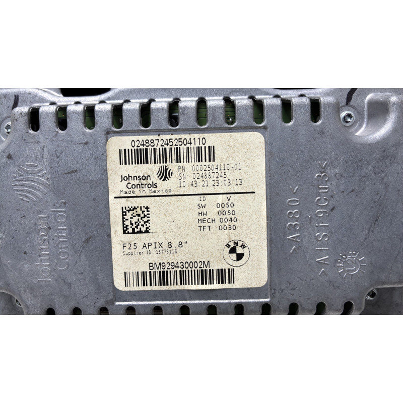 Ecran GPS BMW X3 F25 Photo n°3