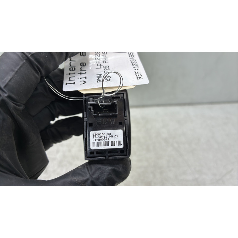 Interrupteur de leve vitre arriere gauche BMW X3 F25 Photo n°3