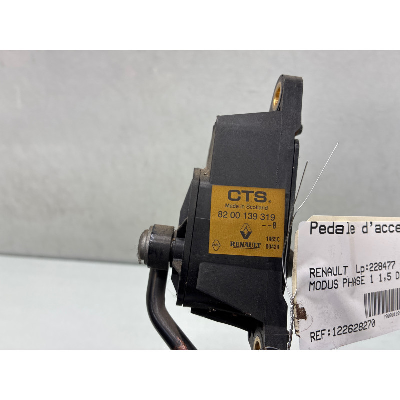Pedale d'accelerateur RENAULT MODUS Photo n°4