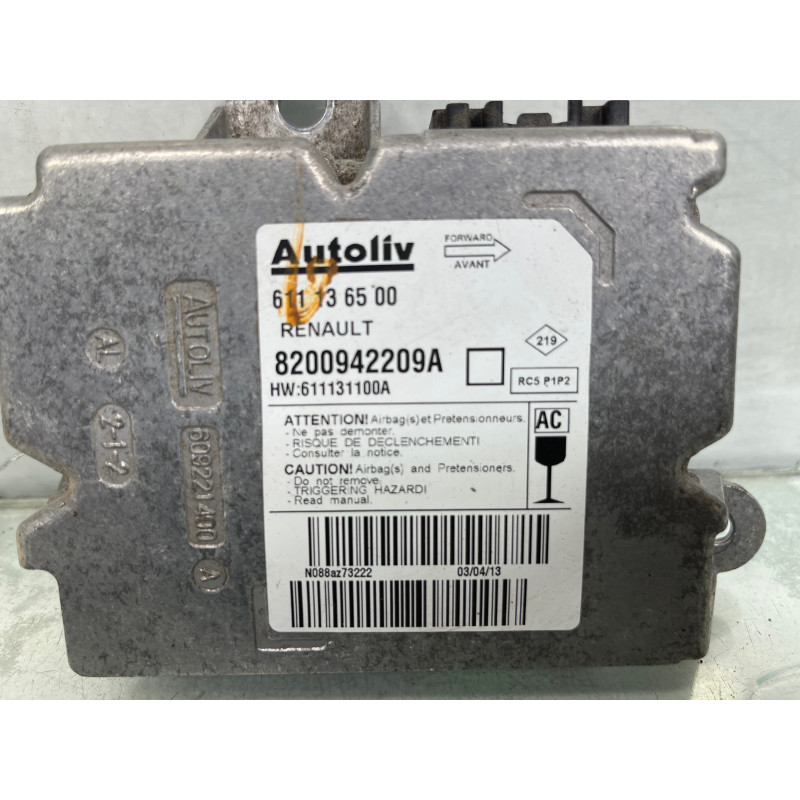 Boitier air bag RENAULT MASTER 3 Photo n°4