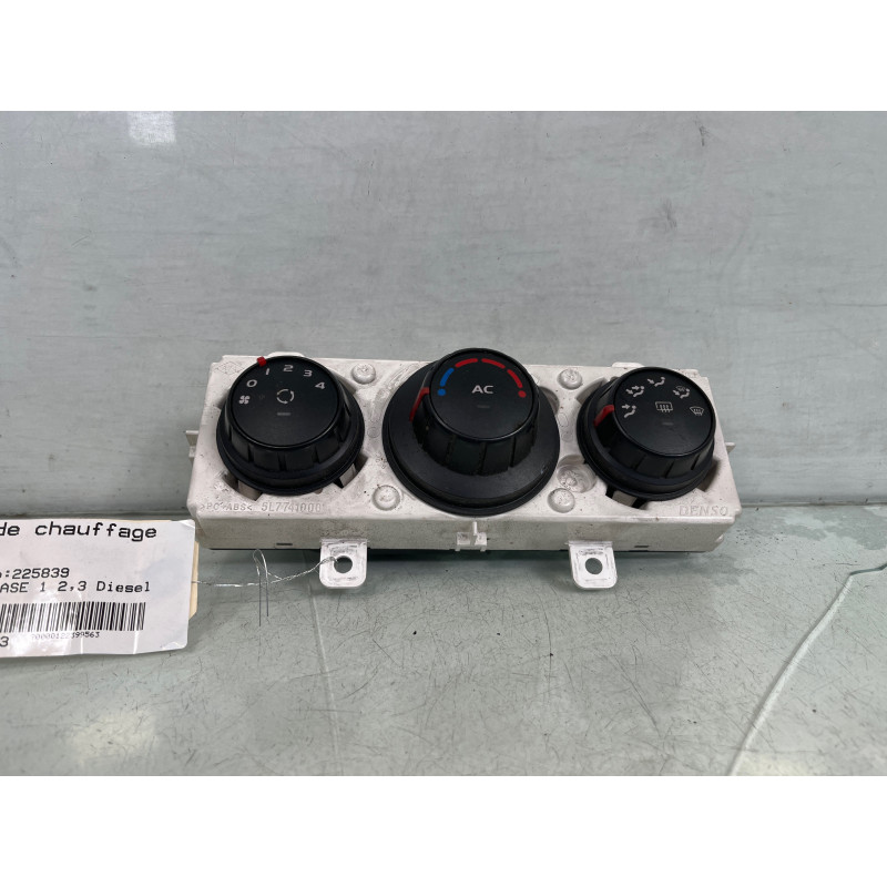 Commande chauffage RENAULT MASTER 3 Photo n°1