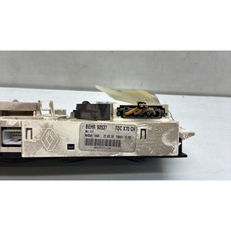 Commande chauffage RENAULT MASTER 2 Photo n°2