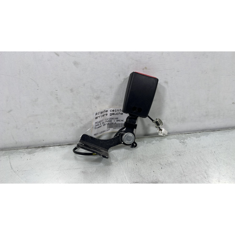 Attache ceinture arriere gauche PEUGEOT 308 2 SW Photo n°2