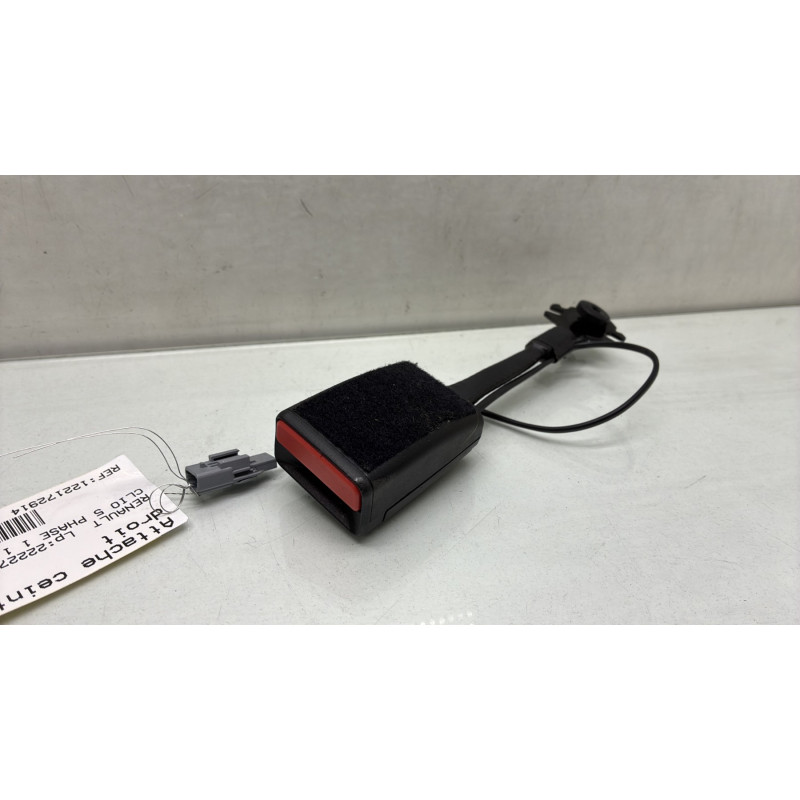 Attache ceinture avant droit RENAULT CLIO 5 Photo n°1