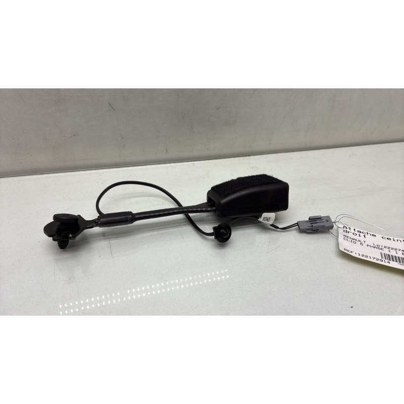Attache ceinture avant droit RENAULT CLIO 5 Photo n°2