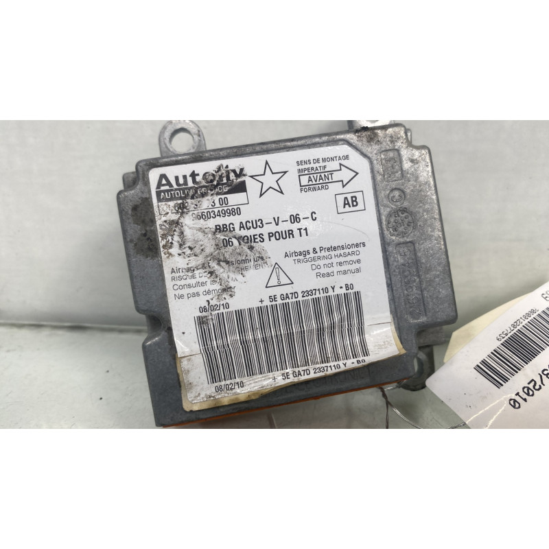 Boitier air bag PEUGEOT 206+ Photo n°1