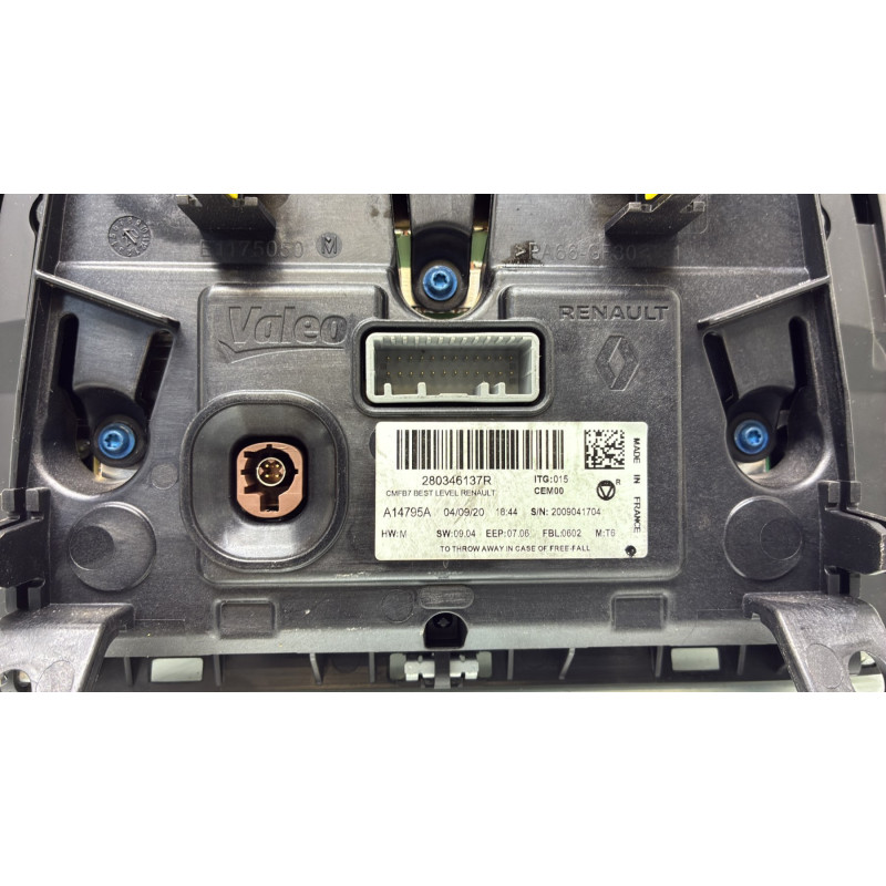 Ecran GPS RENAULT CLIO 5 Photo n°3