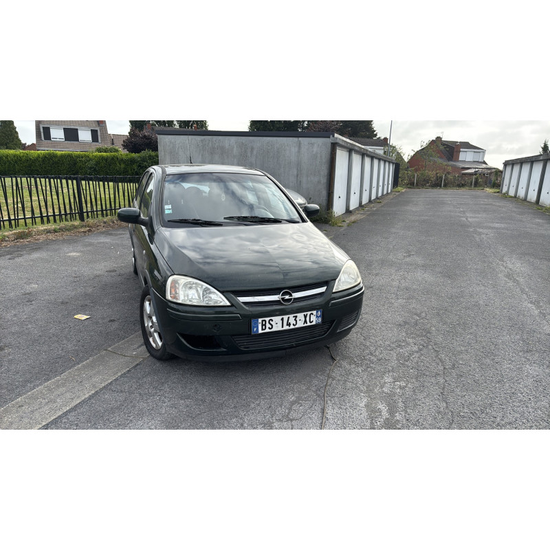 Optique avant principal gauche (feux)(phare) OPEL CORSA C Photo n°6