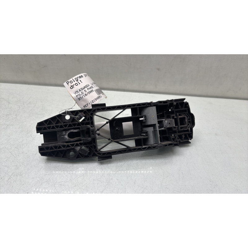 Poignee porte avant droit VOLKSWAGEN POLO 5 Photo n°3