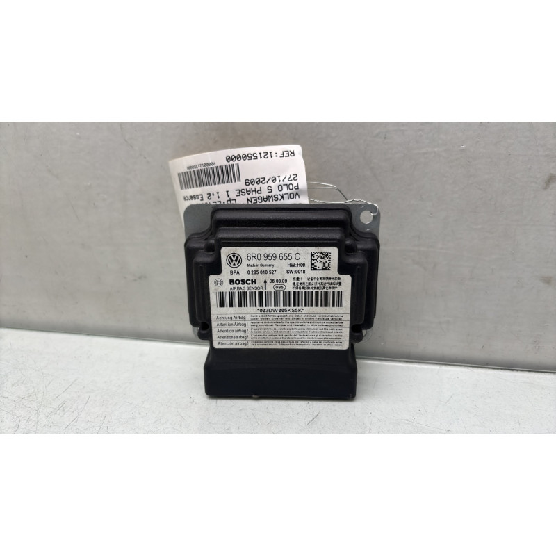 Boitier air bag VOLKSWAGEN POLO 5 Photo n°1