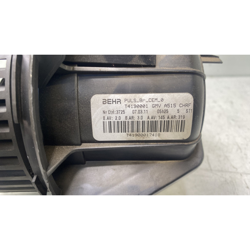 Pulseur d'air CITROEN C3 2 Photo n°4