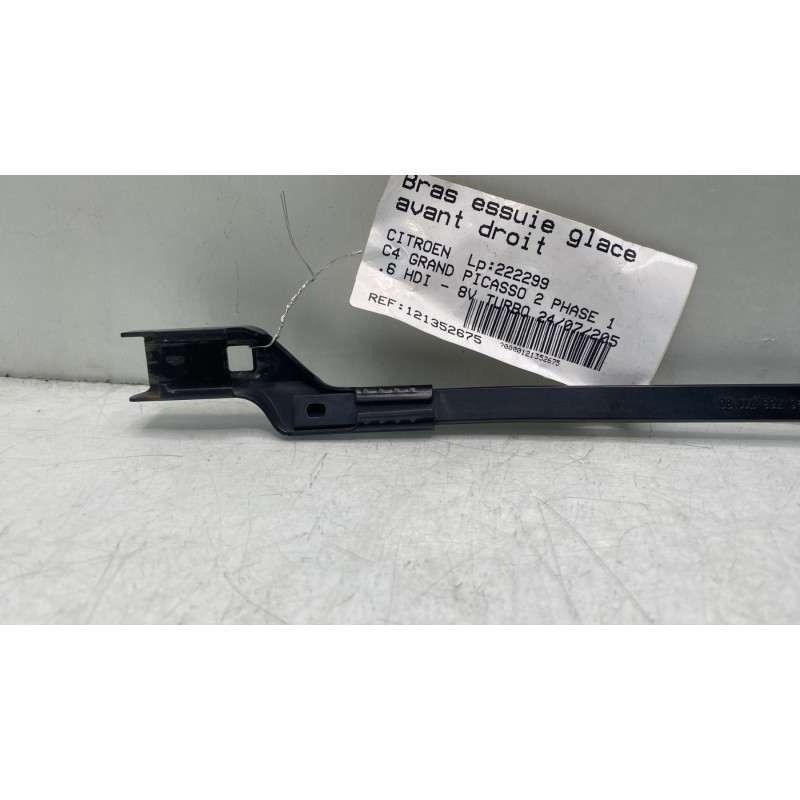 Bras essuie glace avant droit CITROEN C4 GRAND PICASSO 2 Photo n°3