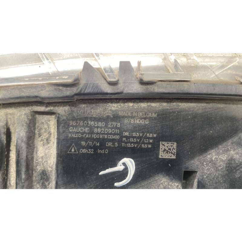 Feu diurne avant gauche CITROEN C4 GRAND PICASSO 2 Photo n°5