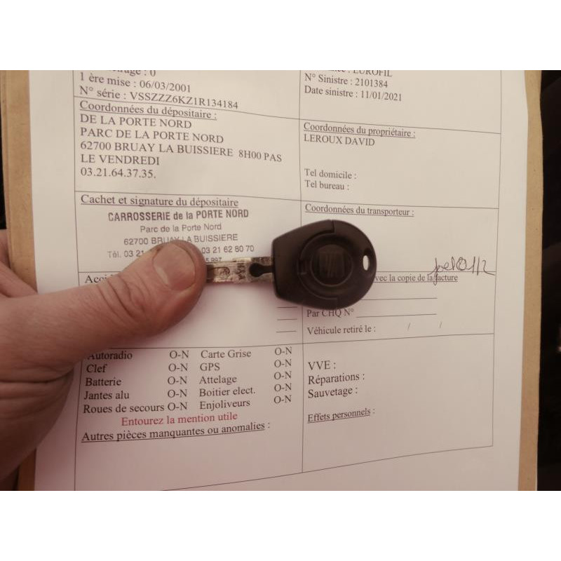 Feu arriere secondaire droit (feux) SEAT IBIZA 2 Photo n°22