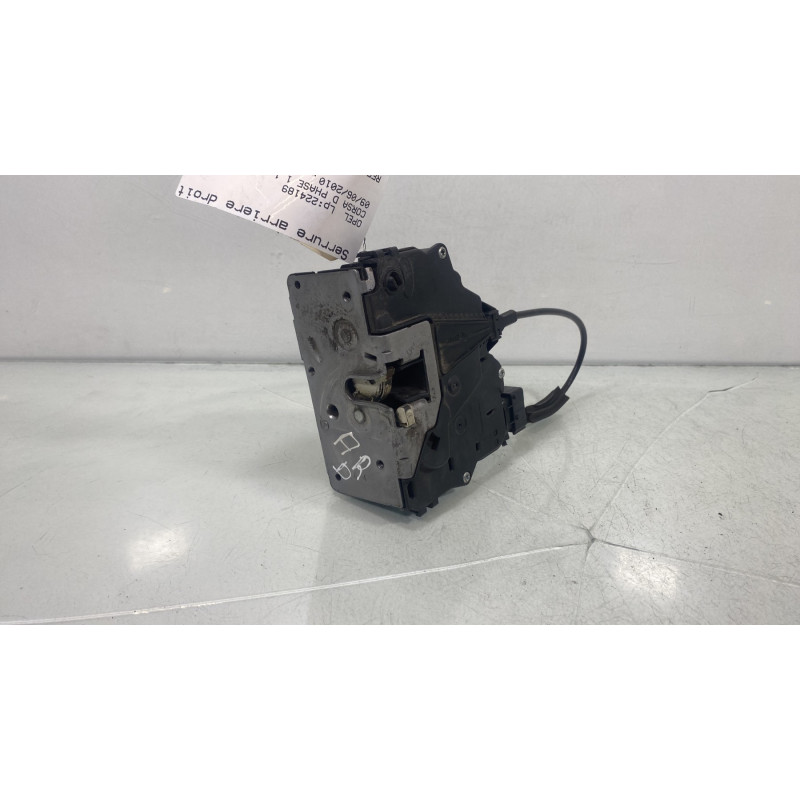 Serrure arriere droit OPEL CORSA D Photo n°1
