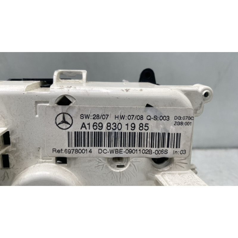 Commande chauffage MERCEDES CLASSE B 245 Photo n°3