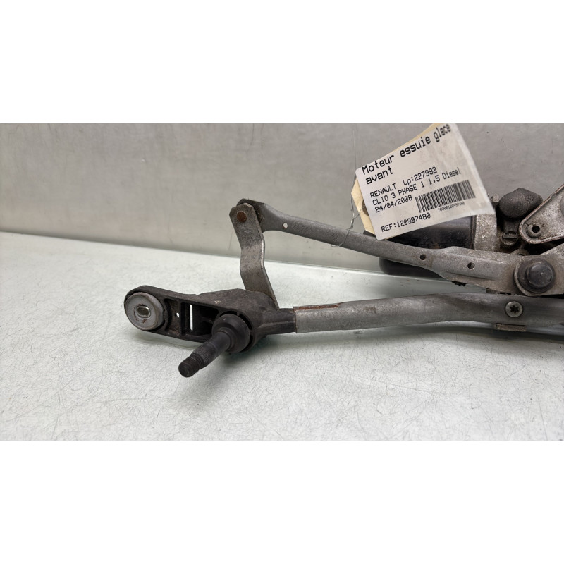 Moteur essuie glace avant RENAULT CLIO 3 Photo n°3