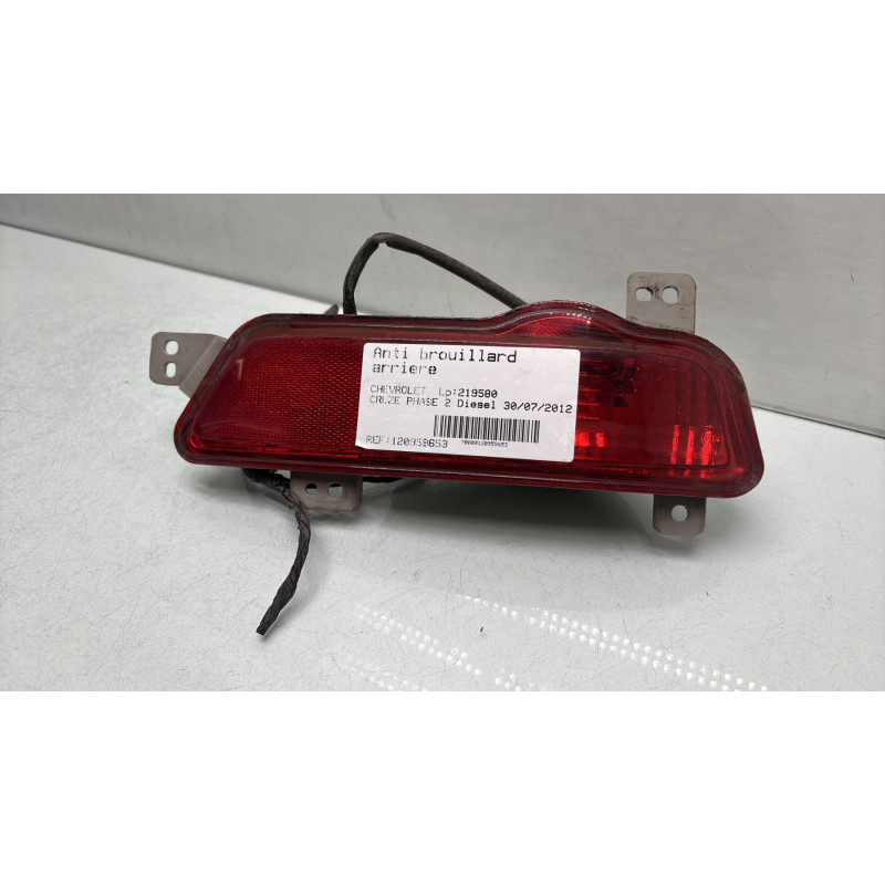 Anti brouillard arriere CHEVROLET CRUZE Photo n°1