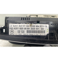 Commande chauffage MERCEDES CLASSE R 251