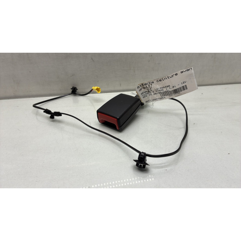 Attache ceinture avant droit RENAULT TWINGO 3 Photo n°1