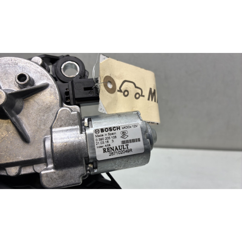 Moteur essuie glace arriere RENAULT TWINGO 3 Photo n°3