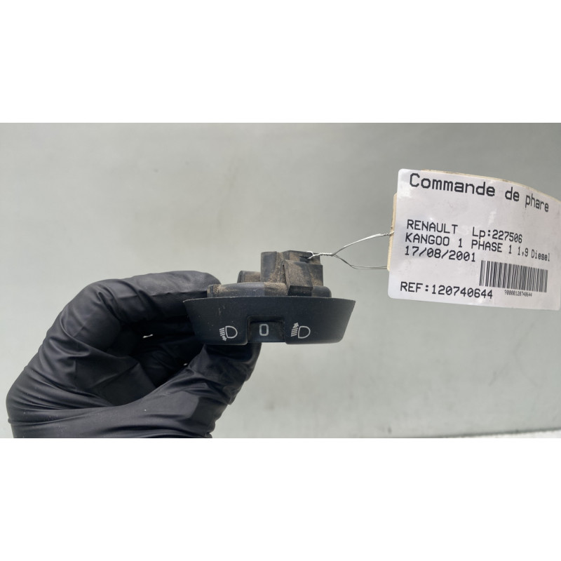 Commande de phare RENAULT KANGOO 1 Photo n°2
