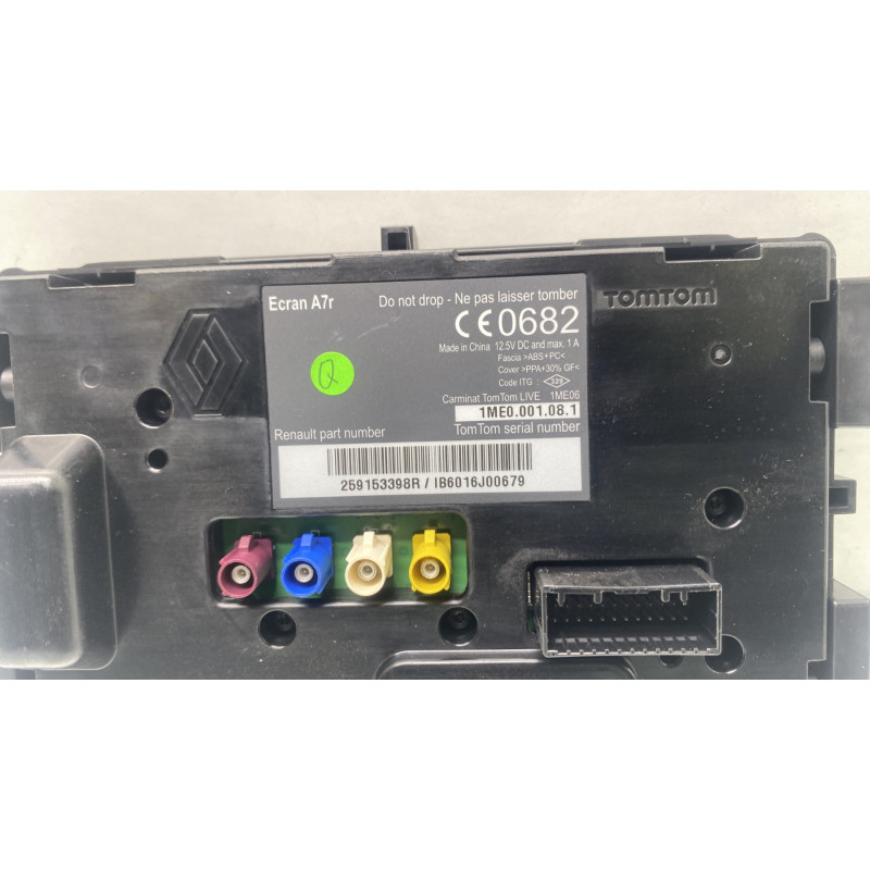 Ecran GPS RENAULT SCENIC 3 Photo n°3