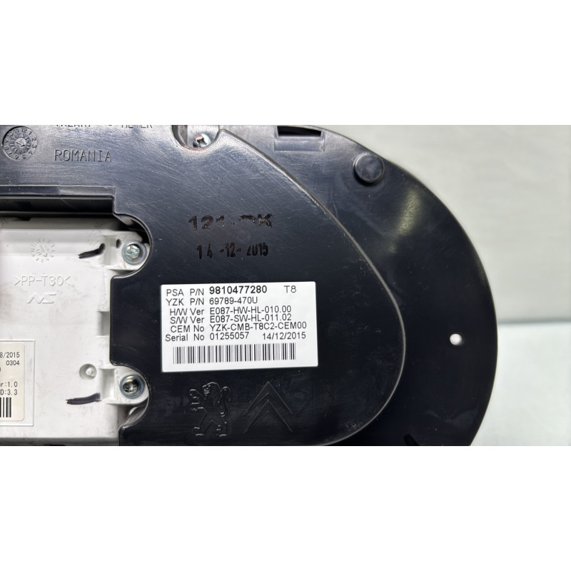 Compteur PEUGEOT 3008 1 Photo n°4