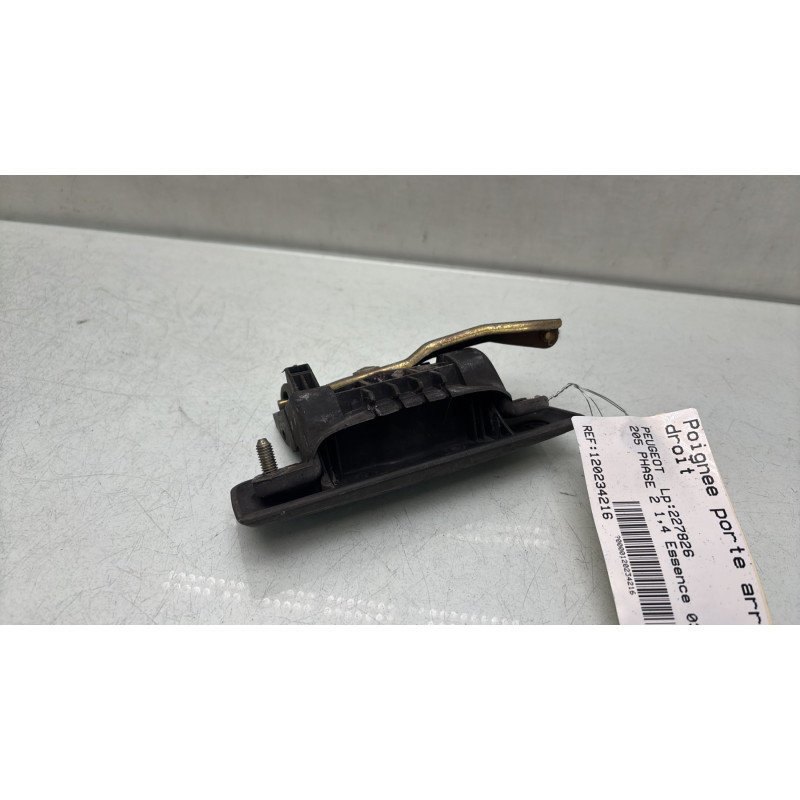Poignee porte arriere droit PEUGEOT 205 Photo n°3