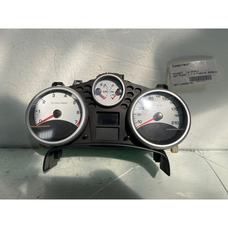Compteur PEUGEOT 207 Photo n°1