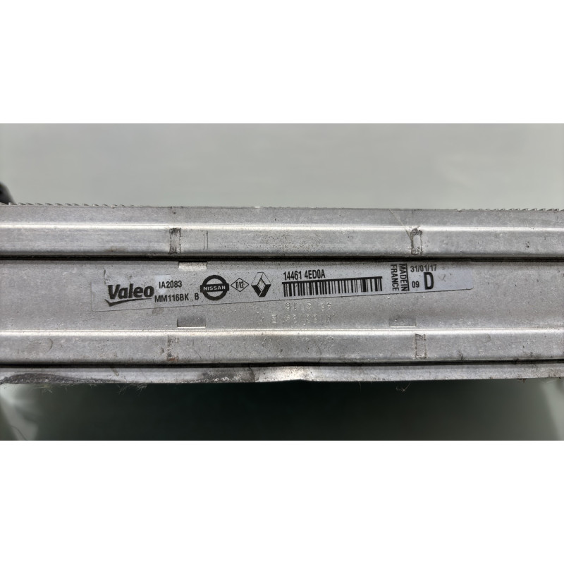 Echangeur air (Intercooler) RENAULT MEGANE 4 Photo n°3