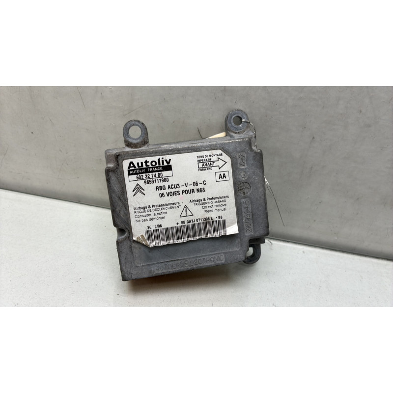Boitier air bag CITROEN XSARA PICASSO Photo n°1