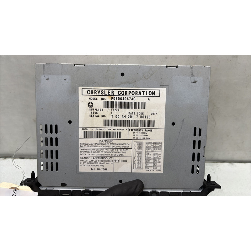 Autoradio d'origine JEEP PATRIOT Photo n°6