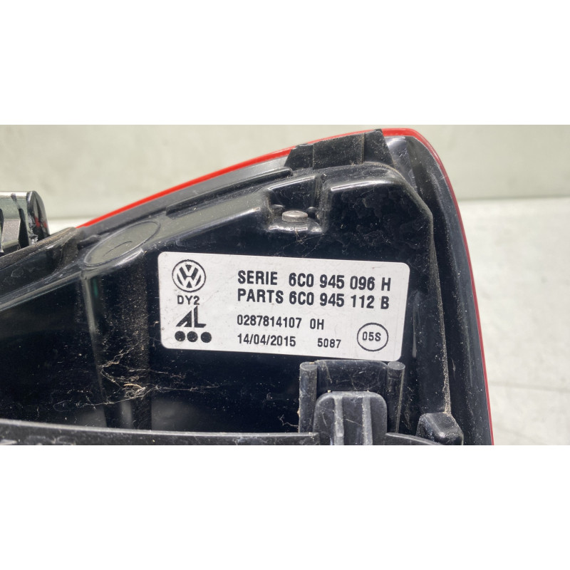 Feu arriere principal droit (feux) VOLKSWAGEN POLO 5 Photo n°4