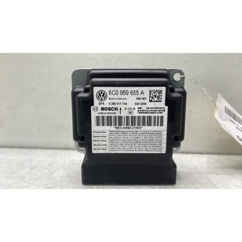 Boitier air bag VOLKSWAGEN POLO 5 Photo n°1