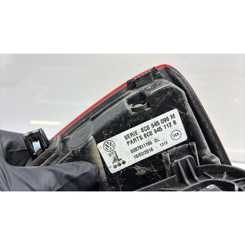 Feu arriere principal droit (feux) VOLKSWAGEN POLO 5 Photo n°6