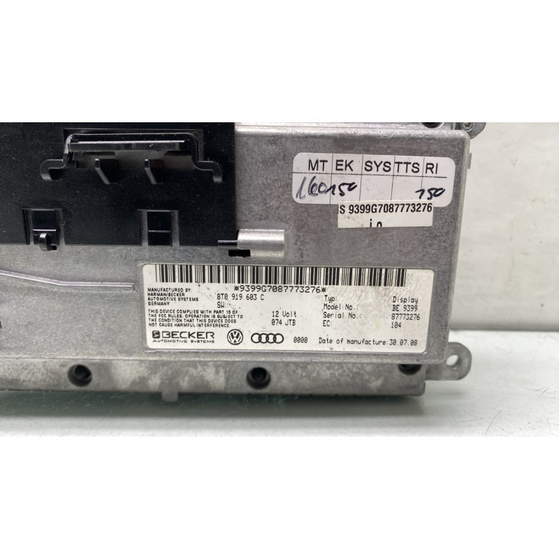 Ecran GPS AUDI A4 3 Photo n°3