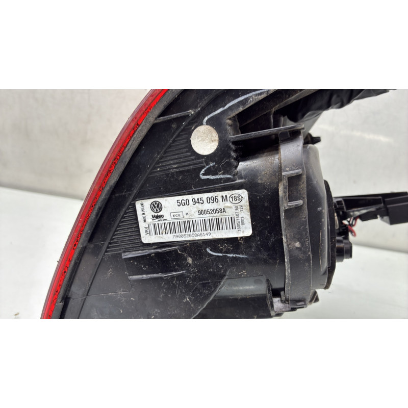 Feu arriere principal droit (feux) VOLKSWAGEN GOLF 7 Photo n°3