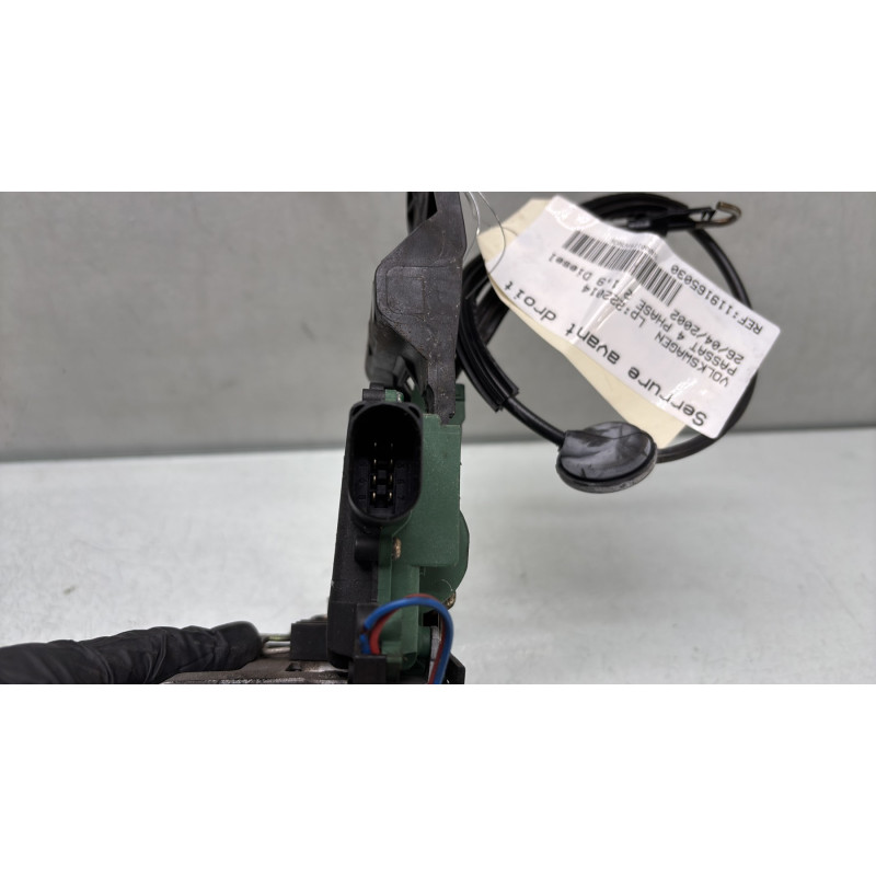 Serrure avant droit VOLKSWAGEN PASSAT 4 Photo n°3