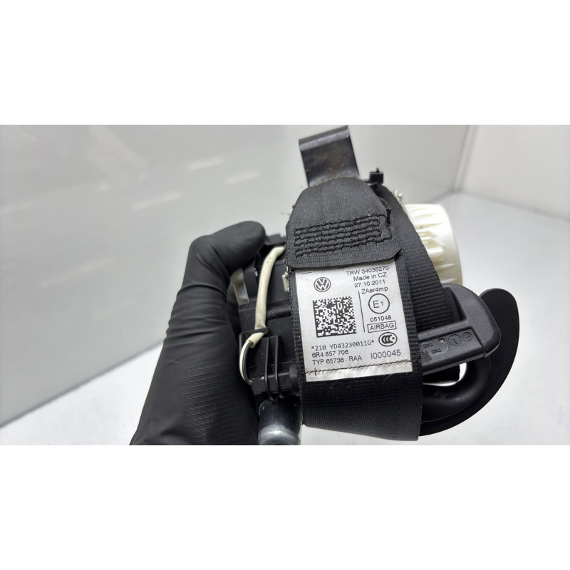 Pretensionneur de ceinture avant droit VOLKSWAGEN POLO 5 Photo n°3