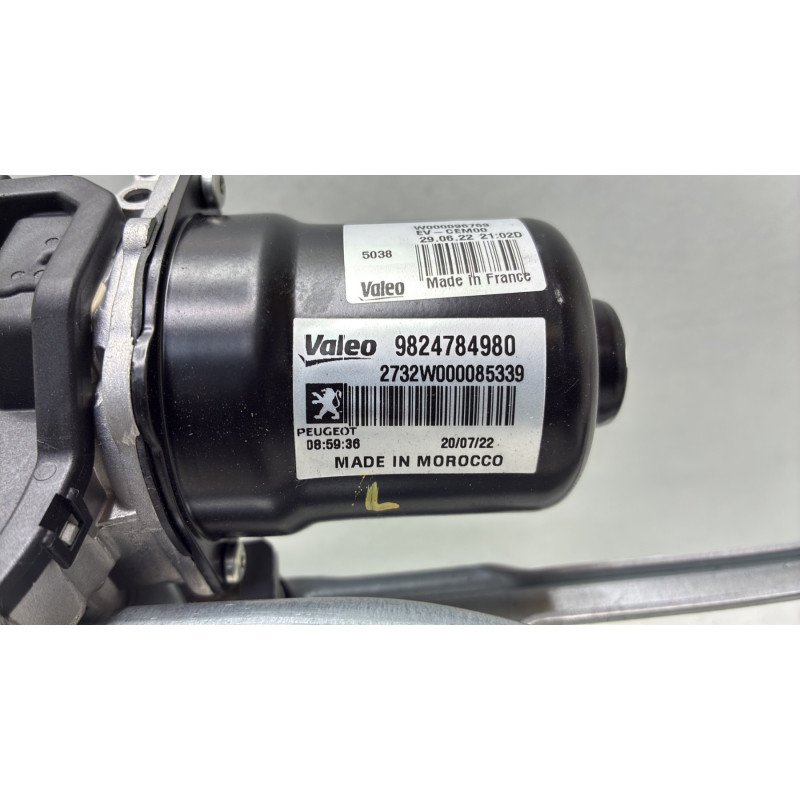 Moteur essuie glace avant PEUGEOT 208 2 Photo n°8