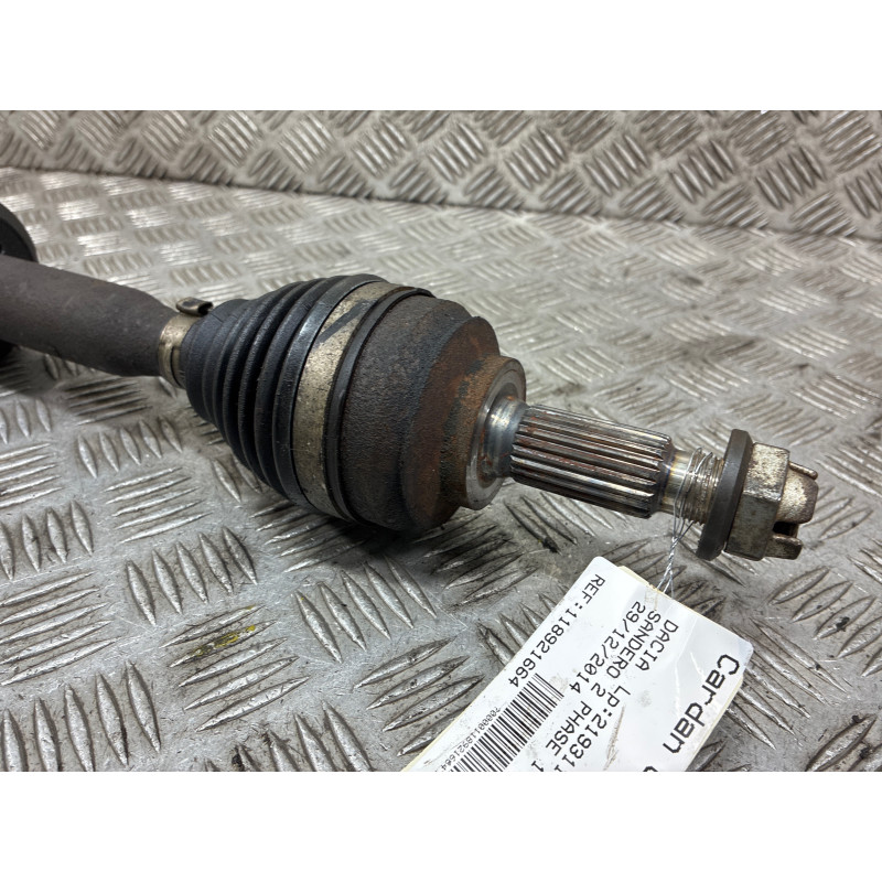 Cardan droit (transmission) DACIA SANDERO 2 Photo n°2