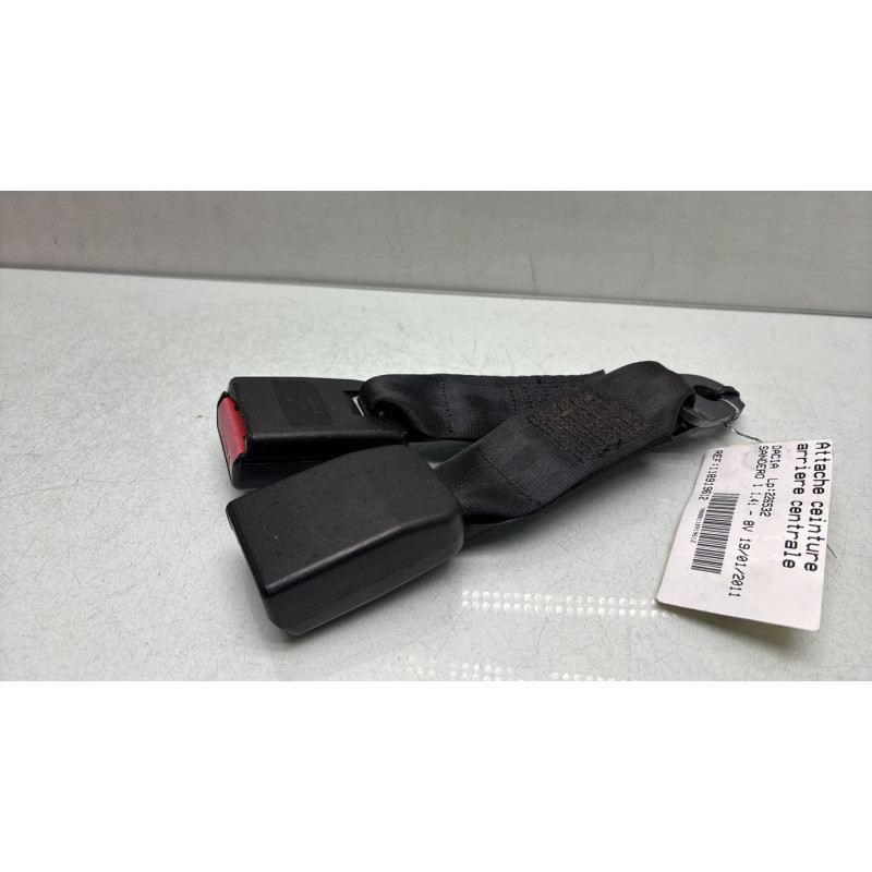 Attache ceinture arriere centrale DACIA SANDERO 1 Photo n°3