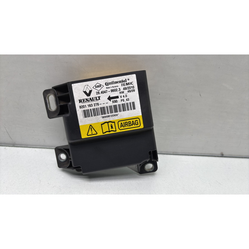 Boitier air bag DACIA SANDERO 1 Photo n°1