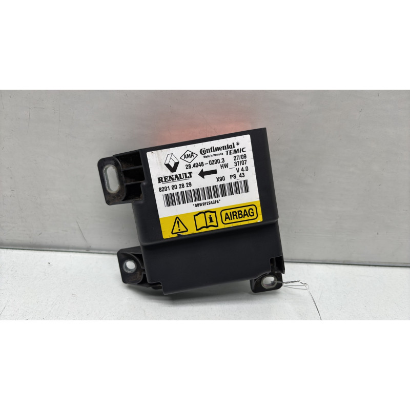 Boitier air bag DACIA SANDERO 1 Photo n°1