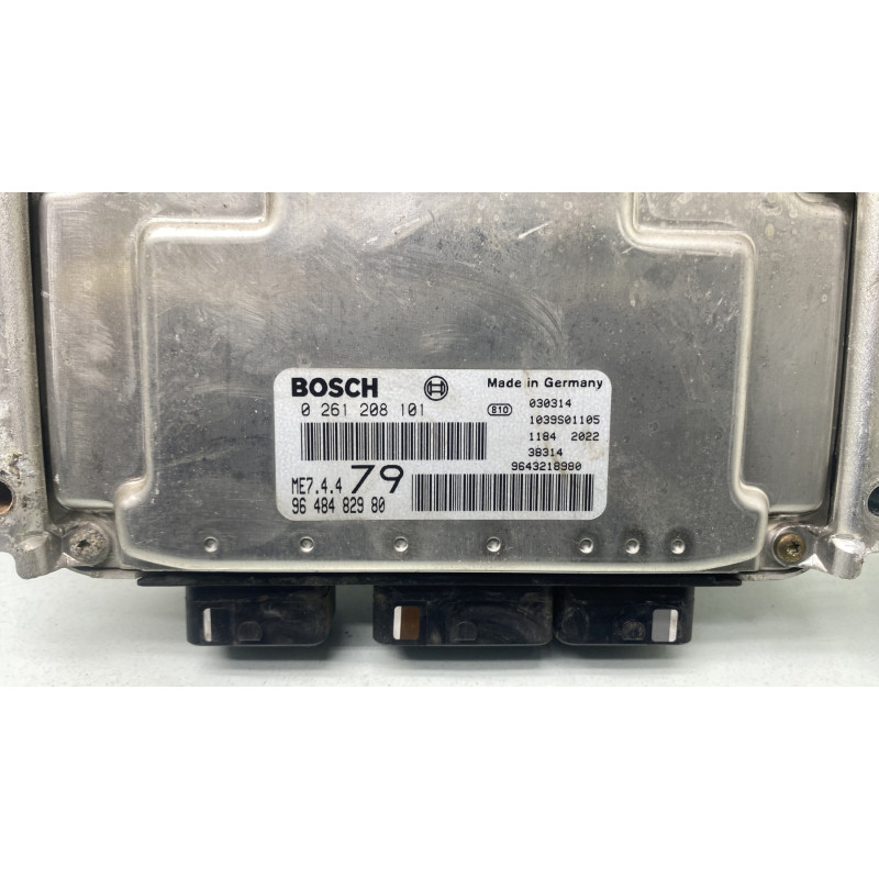 Calculateur moteur PEUGEOT 206 Photo n°3