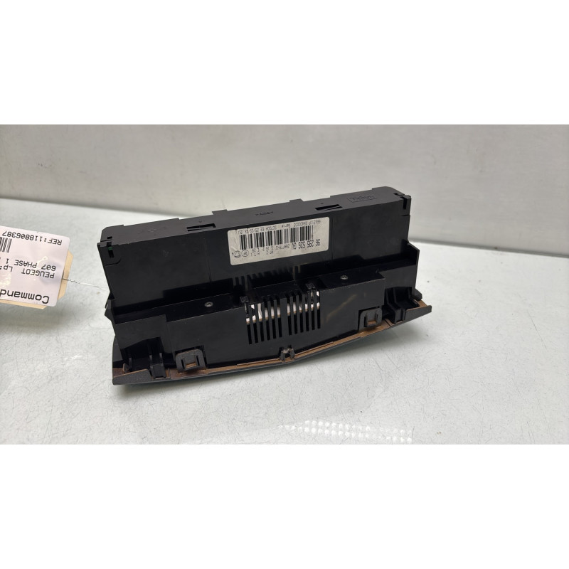 Commande chauffage PEUGEOT 607 Photo n°5